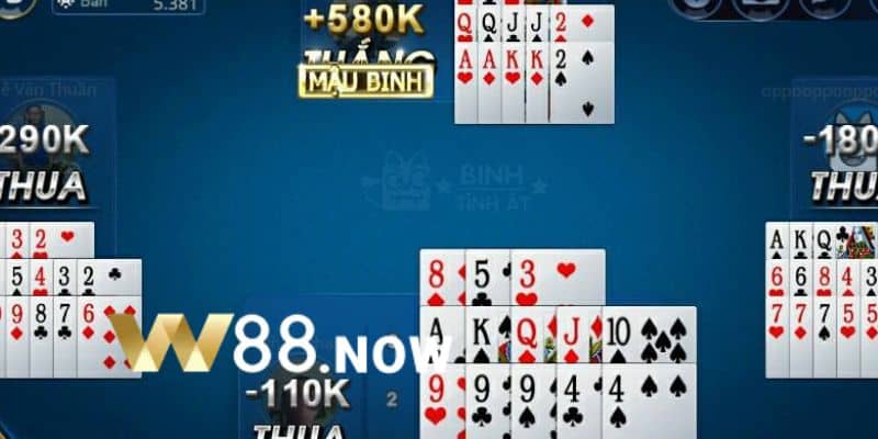 Ưu điểm game Mậu binh W88